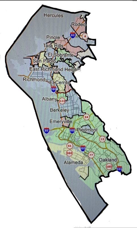 2024 California State Senate District 7 map
